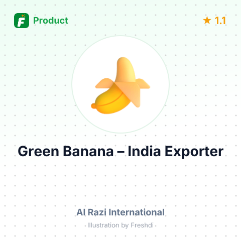 Green Banana – product summary card, no photo uploaded yet