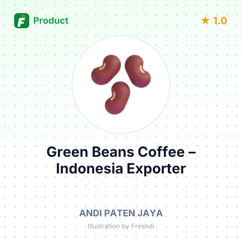 Green Beans Coffee – summary card, no photo uploaded yet