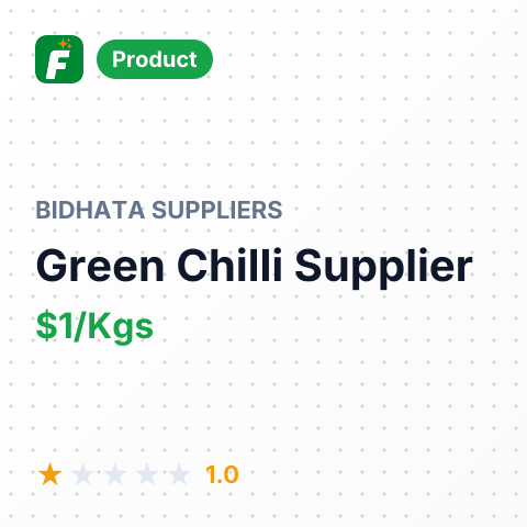 Green Chilli – summary card, no photo uploaded yet