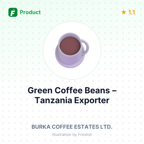 Green Coffee Beans – summary card, no photo uploaded yet
