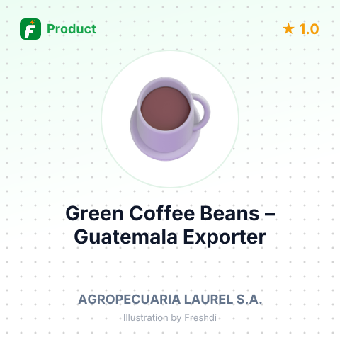 Green Coffee Beans – summary card, no photo uploaded yet