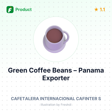 Green Coffee Beans – summary card, no photo uploaded yet