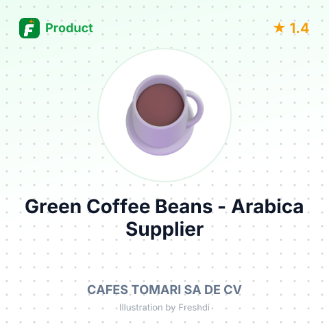 Green Coffee Beans - Arabica – summary card, no photo uploaded yet