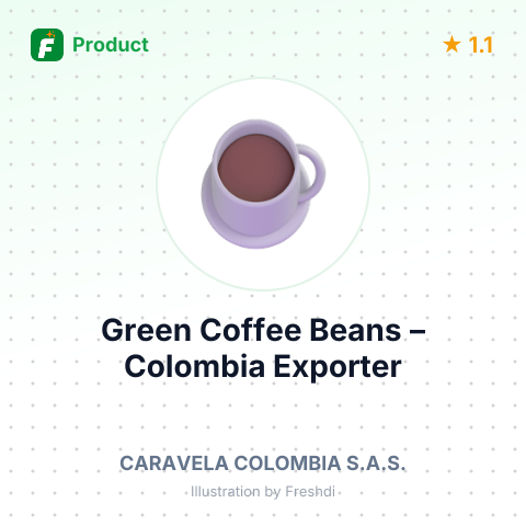 Green Coffee Beans – summary card, no photo uploaded yet