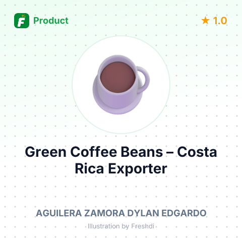 Green Coffee Beans – summary card, no photo uploaded yet