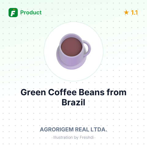 Green Coffee Beans – summary card, no photo uploaded yet