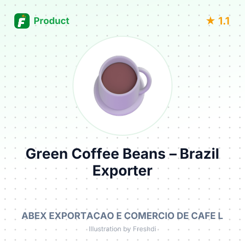 Green Coffee Beans – summary card, no photo uploaded yet