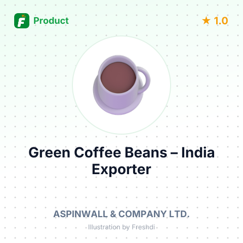 Green Coffee Beans – summary card, no photo uploaded yet