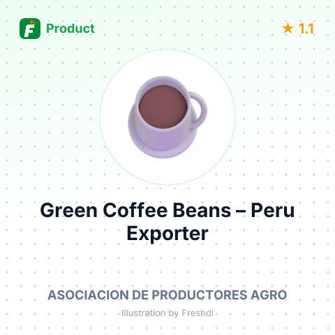 Green Coffee Beans – summary card, no photo uploaded yet