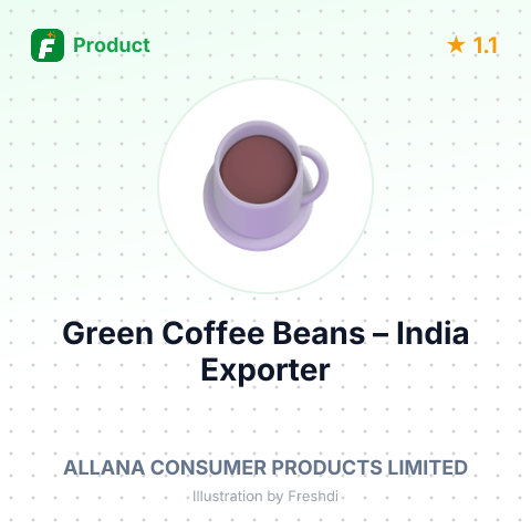 Green Coffee Beans – summary card, no photo uploaded yet