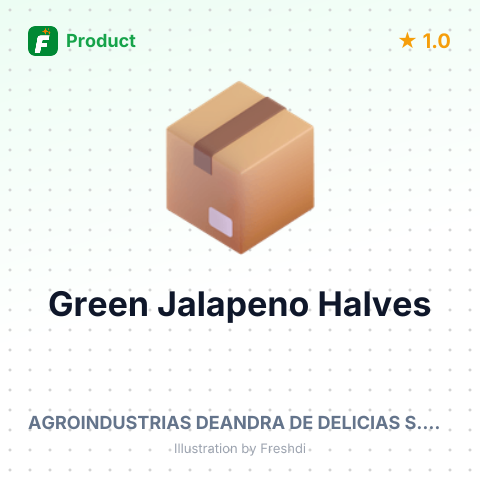 Green Jalapeno Halves – summary card, no photo uploaded yet