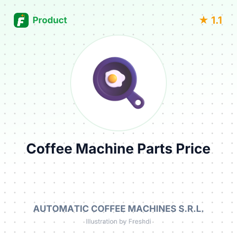 Green Light Spare Parts for Coffee Machine – summary card, no photo uploaded yet