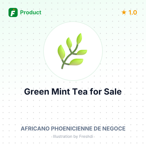 Green Mint Tea – summary card, no photo uploaded yet