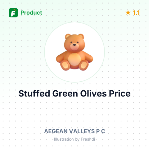 Green Olives Stuffed – summary card, no photo uploaded yet