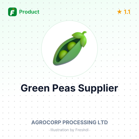 Green Peas – summary card, no photo uploaded yet