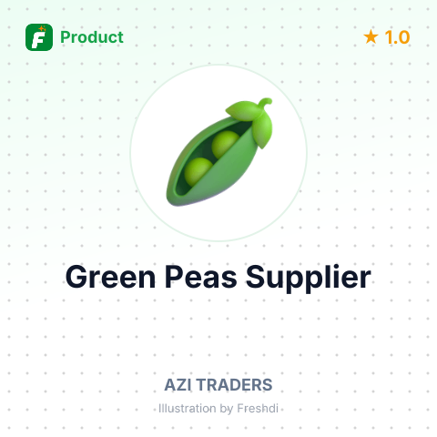 Green Peas – summary card, no photo uploaded yet