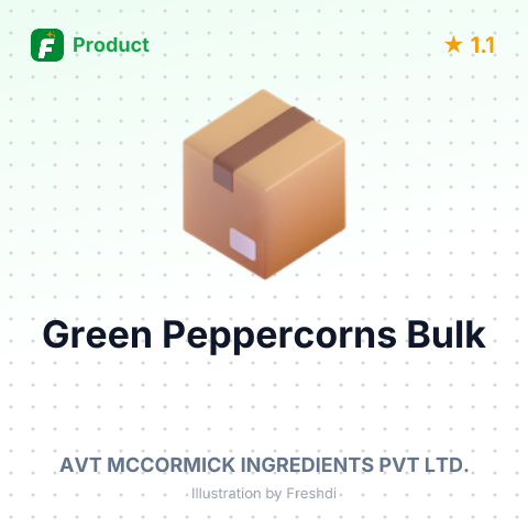 Green Peppercorns – summary card, no photo uploaded yet