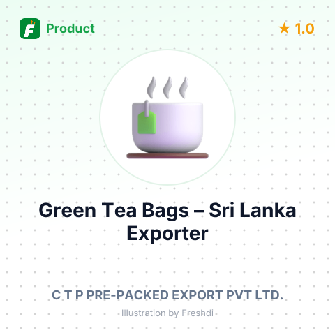 Green Tea Bags – summary card, no photo uploaded yet