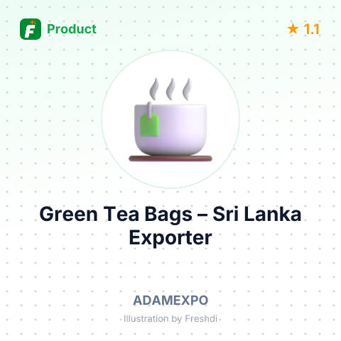 Green Tea Bags – summary card, no photo uploaded yet