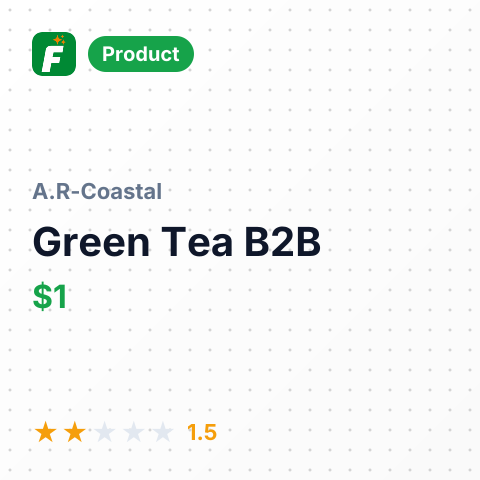 Green Tea – summary card, no photo uploaded yet