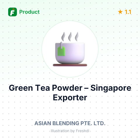 Green Tea Powder – summary card, no photo uploaded yet