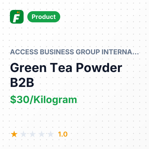 Green Tea Powder – summary card, no photo uploaded yet