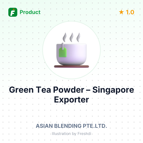 Green Tea Powder – summary card, no photo uploaded yet