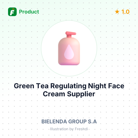 Green Tea Regulating Night Face Cream – summary card, no photo uploaded yet
