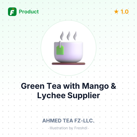Green Tea with Mango & Lychee – summary card, no photo uploaded yet