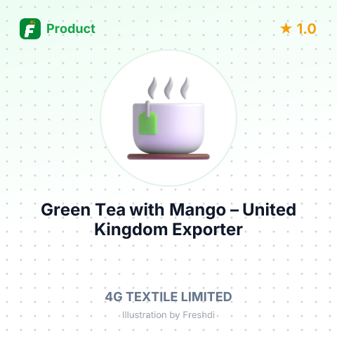 Green Tea with Mango – summary card, no photo uploaded yet
