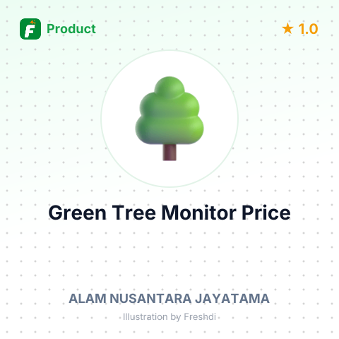 Green Tree Monitor – summary card, no photo uploaded yet