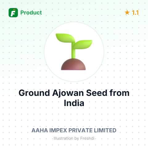 Ground Ajowan Seed – summary card, no photo uploaded yet