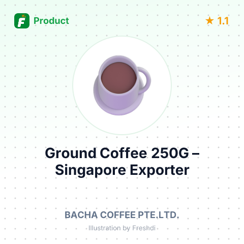 Ground Coffee 250G – summary card, no photo uploaded yet