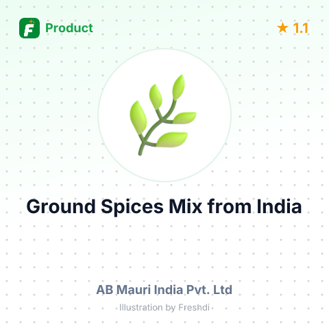 Ground Spices Mix – summary card, no photo uploaded yet