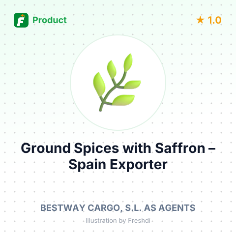 Ground Spices with Saffron – summary card, no photo uploaded yet