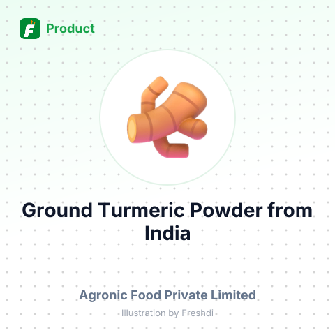 Ground Turmeric Powder – summary card, no photo uploaded yet
