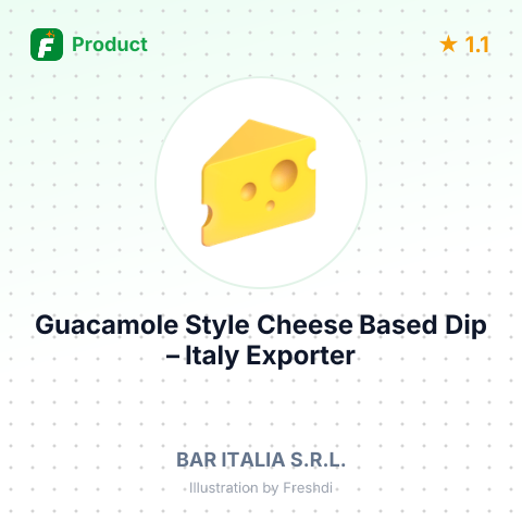 Guacamole Style Cheese Based Dip – product summary card, no photo uploaded yet