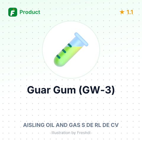 Guar Gum (GW-3) – summary card, no photo uploaded yet