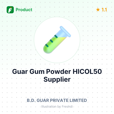 Guar Gum Powder HICOL50 – summary card, no photo uploaded yet