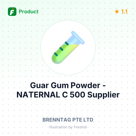 Guar Gum Powder - NATERNAL C 500 – summary card, no photo uploaded yet