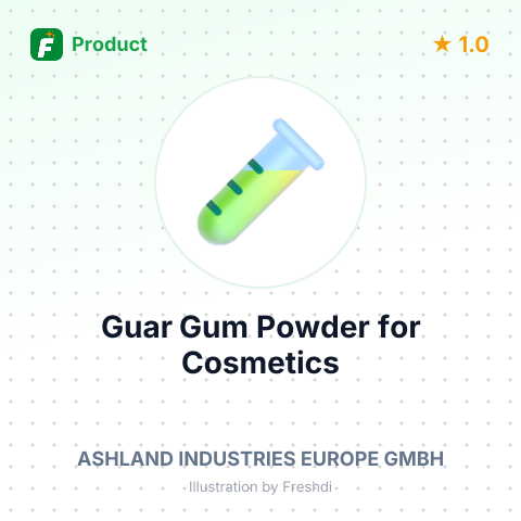 Guar Gum Powder for Cosmetics – summary card, no photo uploaded yet