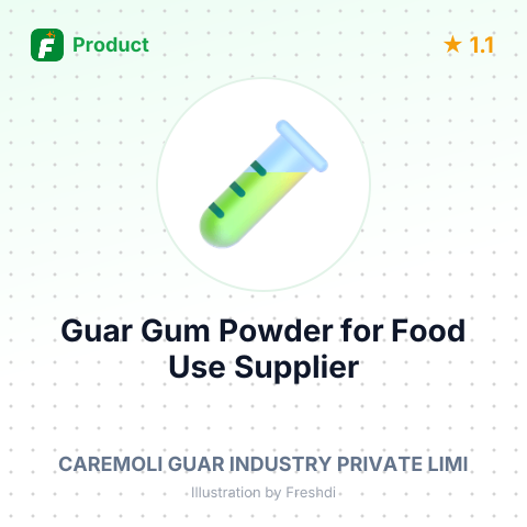 Guar Gum Powder for Food Use – summary card, no photo uploaded yet