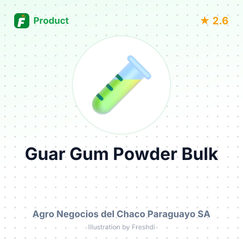 Guar Gum Powder for Industrial Use – summary card, no photo uploaded yet