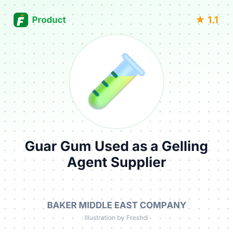 Guar Gum Used as a Gelling Agent – summary card, no photo uploaded yet