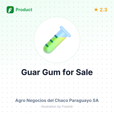 Guar Gum – summary card, no photo uploaded yet