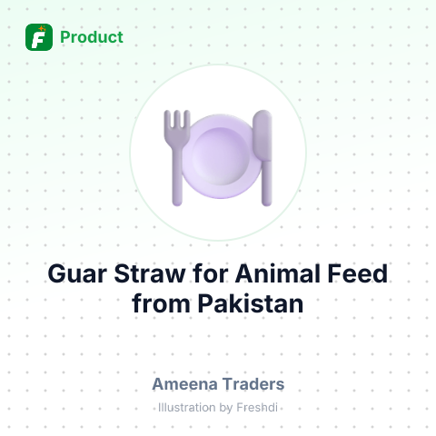 Guar Straw for Animal Feed – summary card, no photo uploaded yet