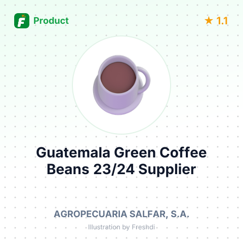 Guatemala Green Coffee Beans 23/24 – summary card, no photo uploaded yet