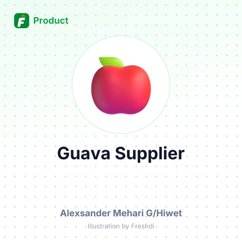 Guava – product summary card, no photo uploaded yet