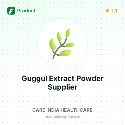 Guggul Extract Powder – summary card, no photo uploaded yet