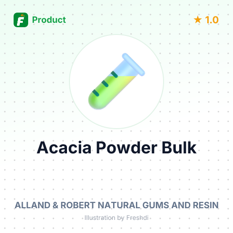 Gum Acacia Powder – summary card, no photo uploaded yet